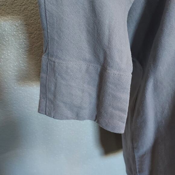 Kidoriman Linen Blend Long Sleeve Laggen Look V-Neck Size XL - Picture 7 of 12